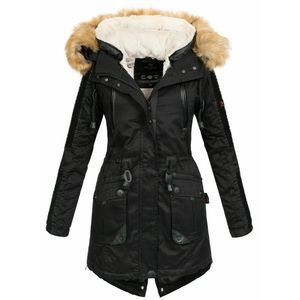 🍭Warm Ladies Winter Jacket Long Teddy Fur Parka